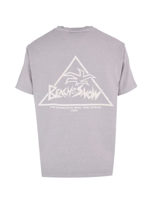 T-shirt uomo Mauna Kea logo wash panna MAUNA KEA | MKU100SW03